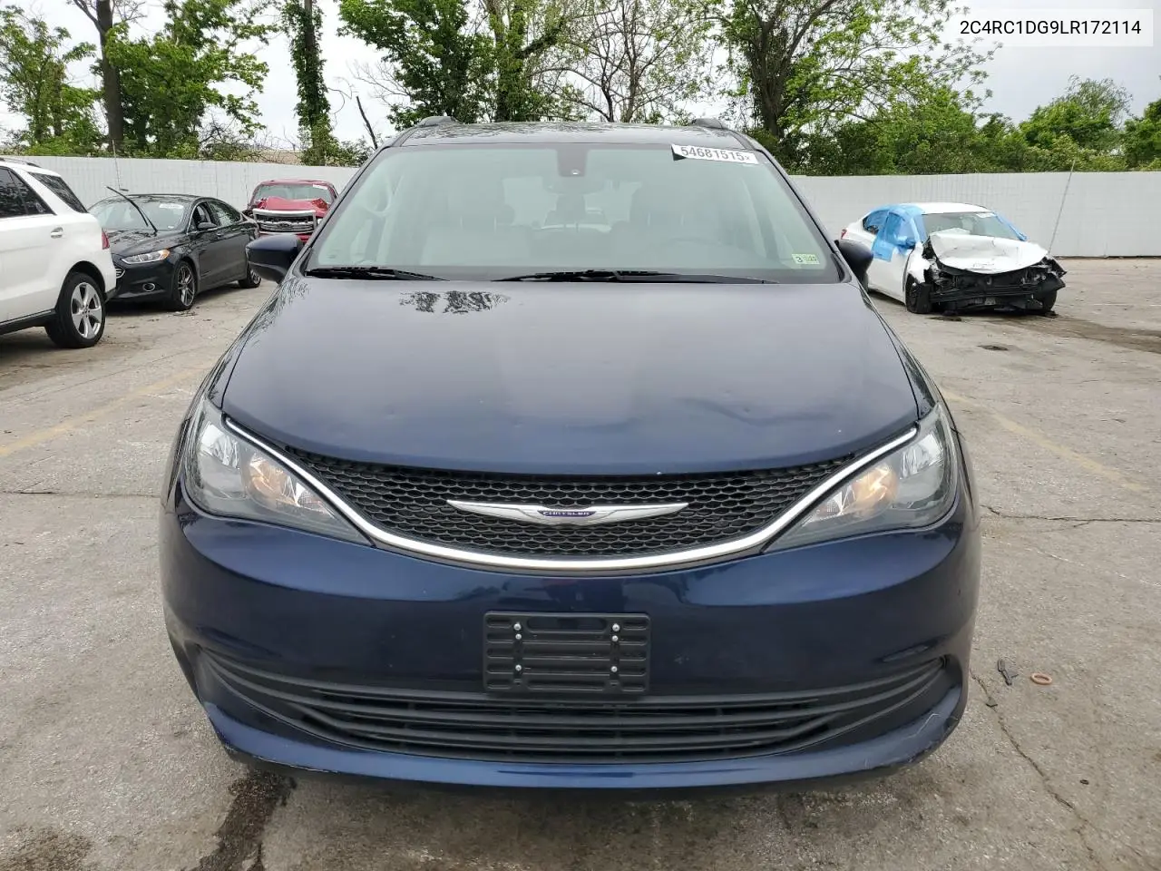2020 Chrysler Voyager Lxi VIN: 2C4RC1DG9LR172114 Lot: 54681515