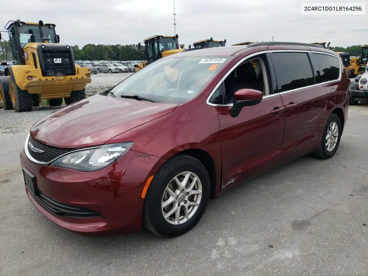 2020 Chrysler Voyager Lxi VIN: 2C4RC1DG1LR164296 Lot: 56291445