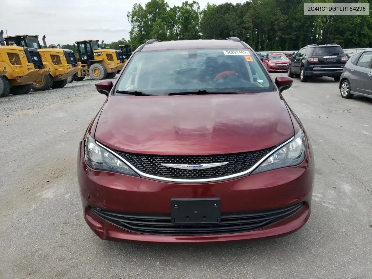 2020 Chrysler Voyager Lxi VIN: 2C4RC1DG1LR164296 Lot: 56291445