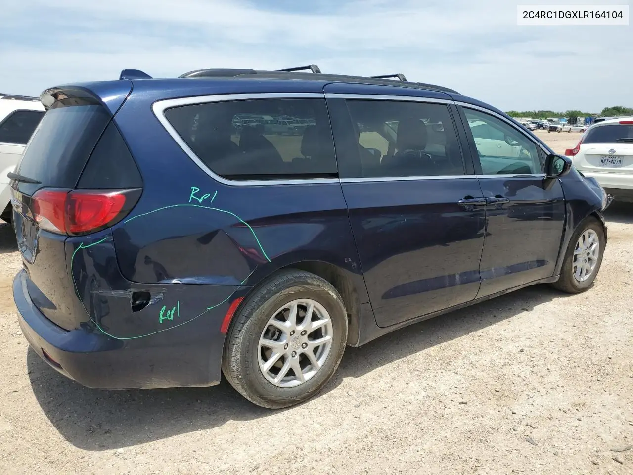 2020 Chrysler Voyager Lxi VIN: 2C4RC1DGXLR164104 Lot: 56399815