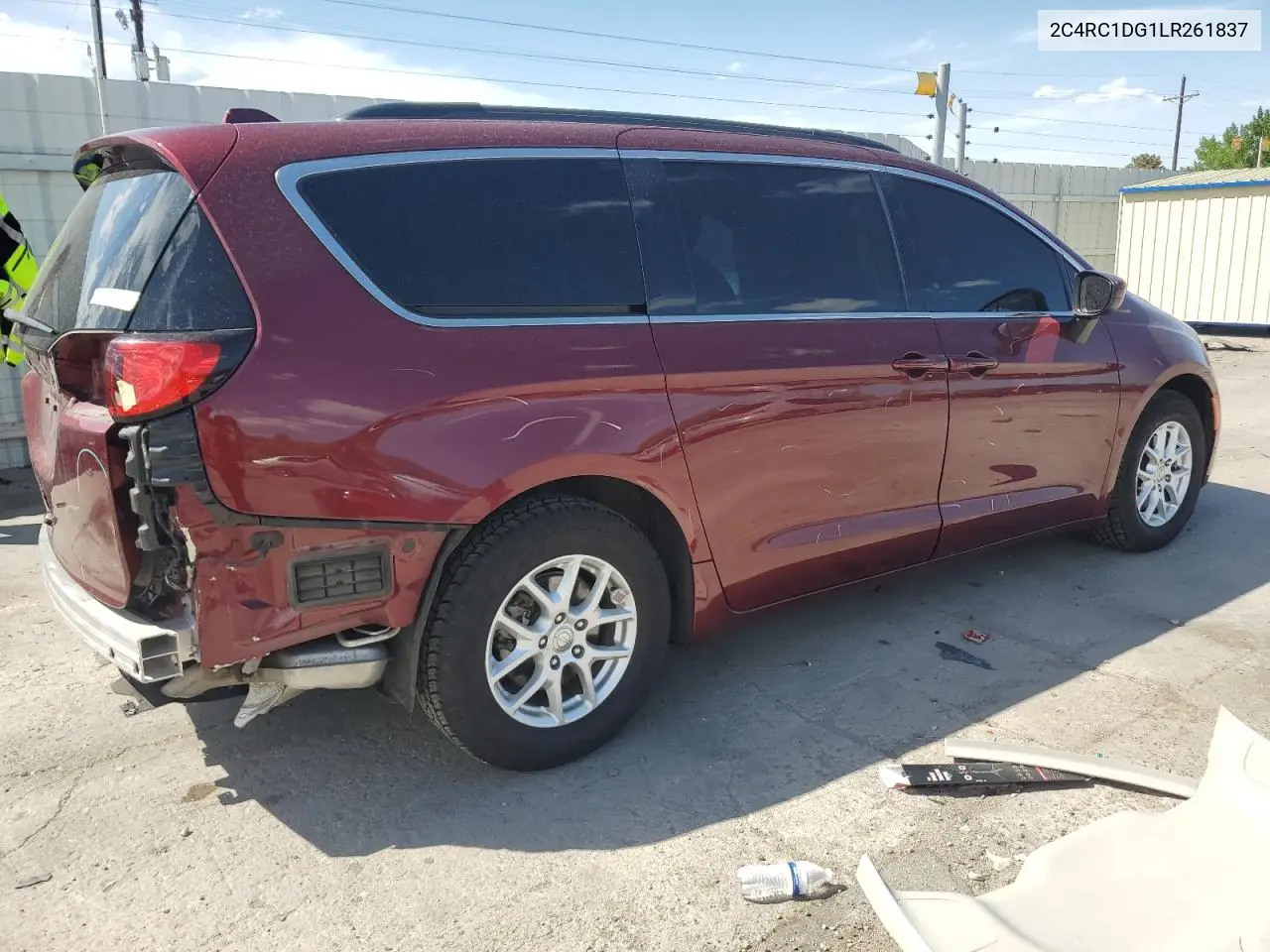 2020 Chrysler Voyager Lxi VIN: 2C4RC1DG1LR261837 Lot: 56412495