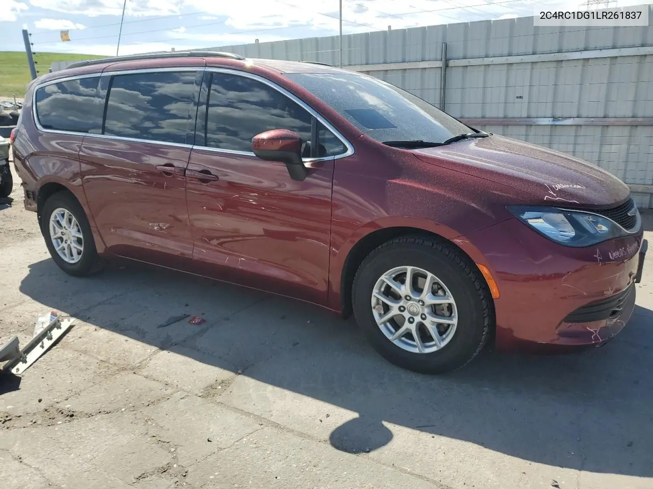 2020 Chrysler Voyager Lxi VIN: 2C4RC1DG1LR261837 Lot: 56412495