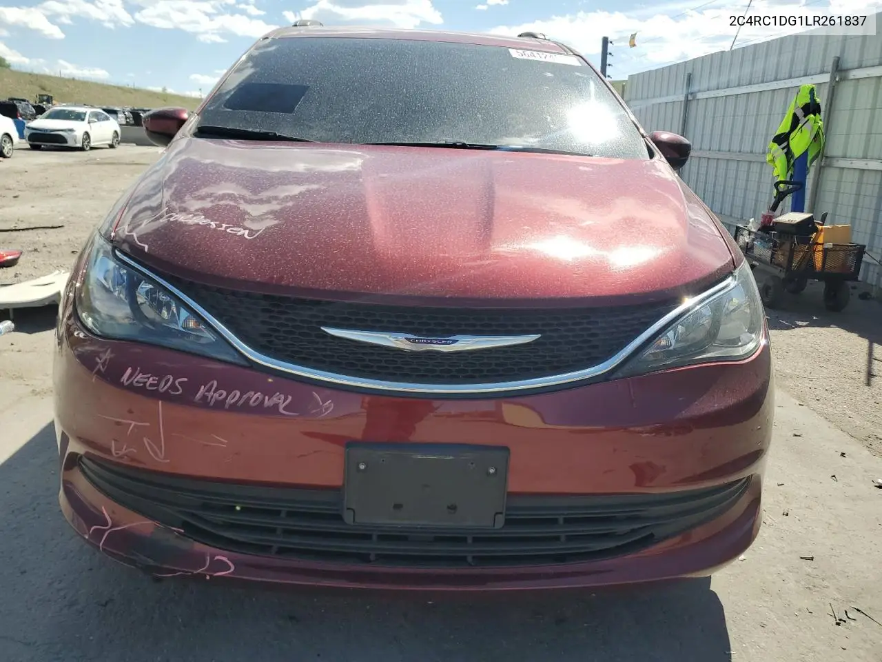 2020 Chrysler Voyager Lxi VIN: 2C4RC1DG1LR261837 Lot: 56412495