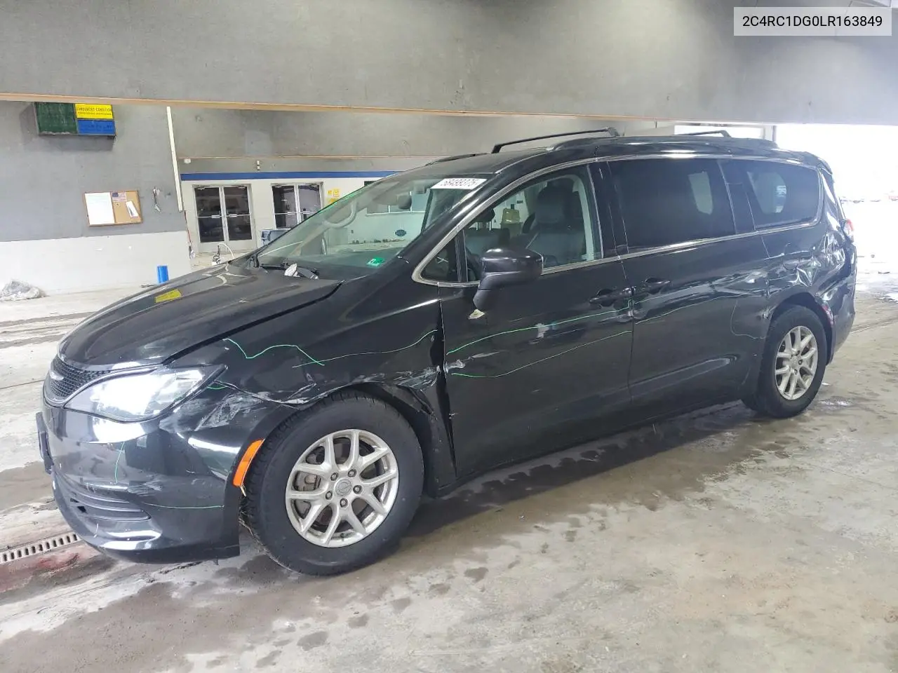 2020 Chrysler Voyager Lxi VIN: 2C4RC1DG0LR163849 Lot: 58499375