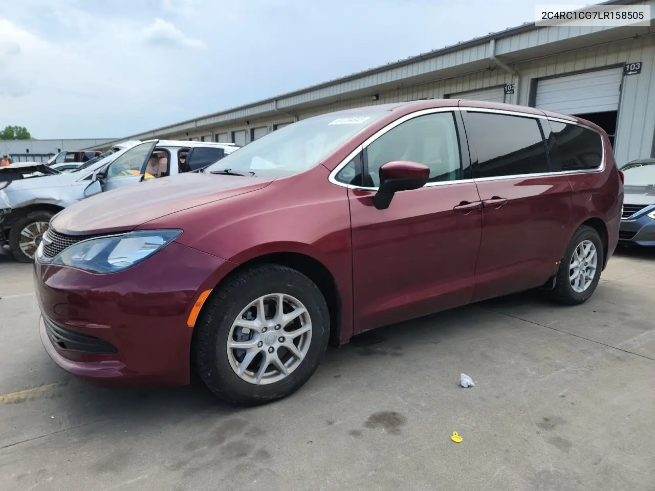 2020 Chrysler Voyager Lx VIN: 2C4RC1CG7LR158505 Lot: 61234645