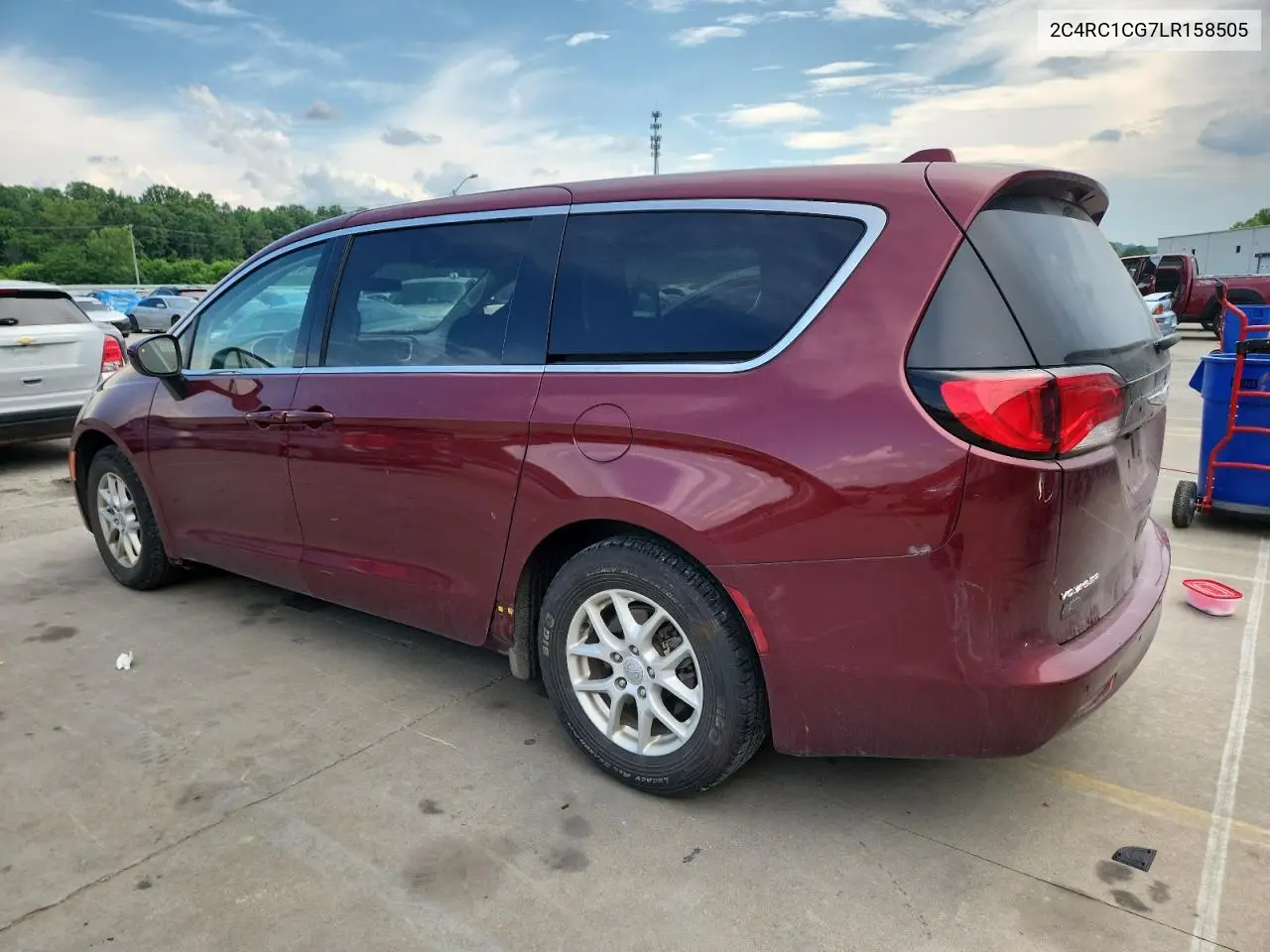2020 Chrysler Voyager Lx VIN: 2C4RC1CG7LR158505 Lot: 61234645
