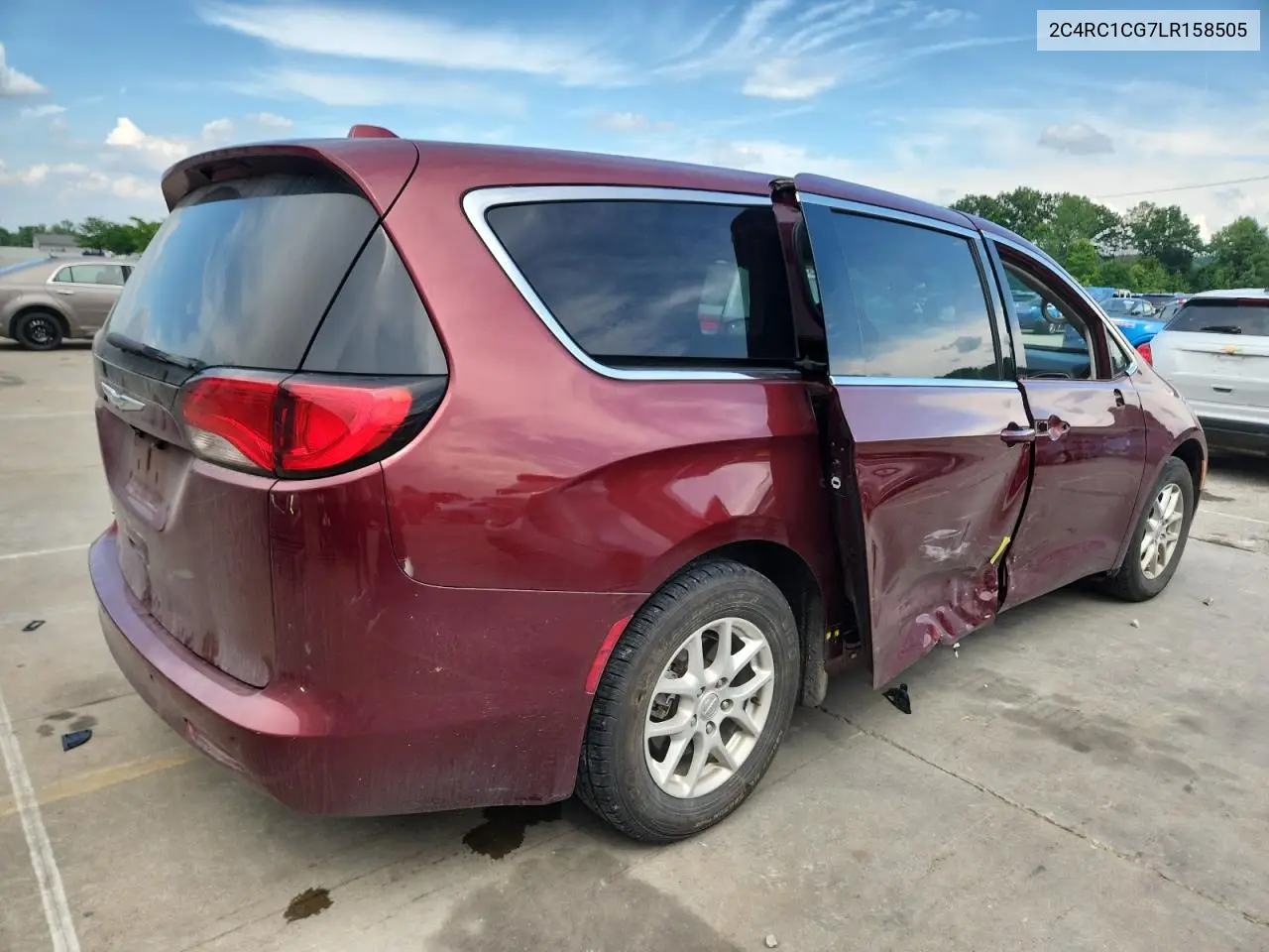 2020 Chrysler Voyager Lx VIN: 2C4RC1CG7LR158505 Lot: 61234645