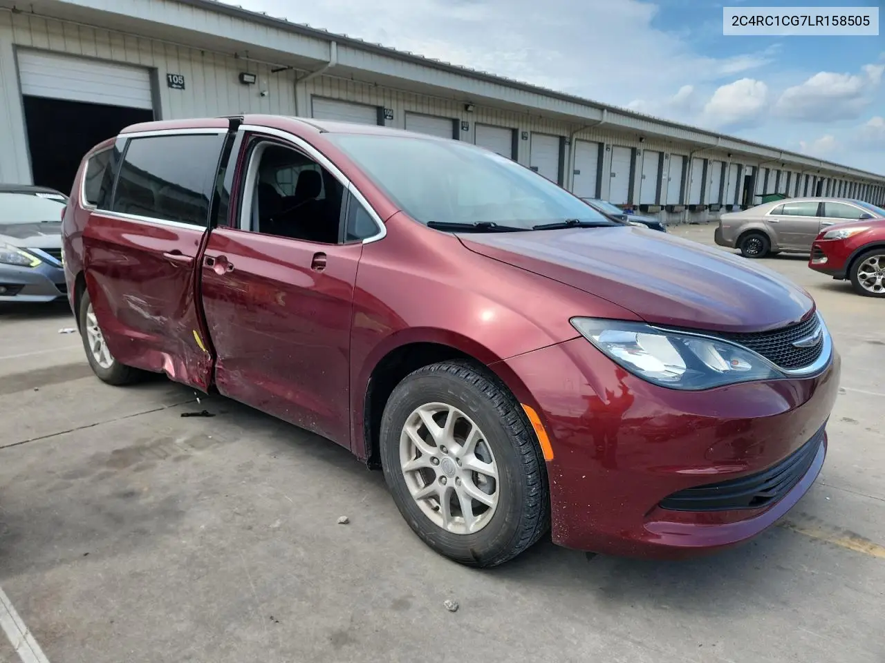 2020 Chrysler Voyager Lx VIN: 2C4RC1CG7LR158505 Lot: 61234645