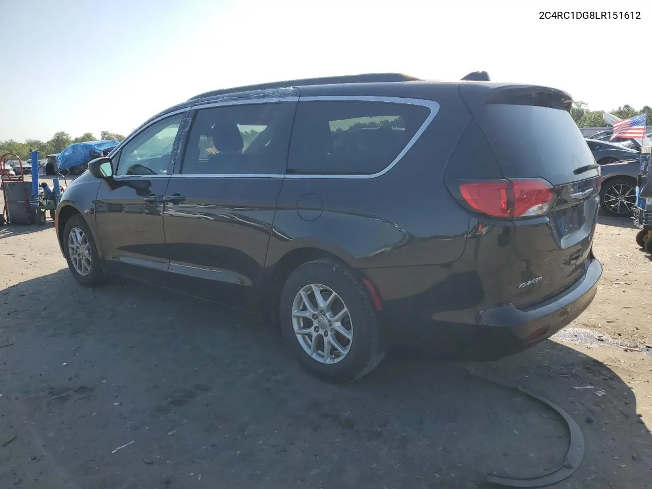 2020 Chrysler Voyager Lxi VIN: 2C4RC1DG8LR151612 Lot: 61596715