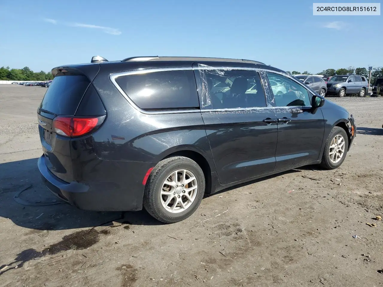 2020 Chrysler Voyager Lxi VIN: 2C4RC1DG8LR151612 Lot: 61596715