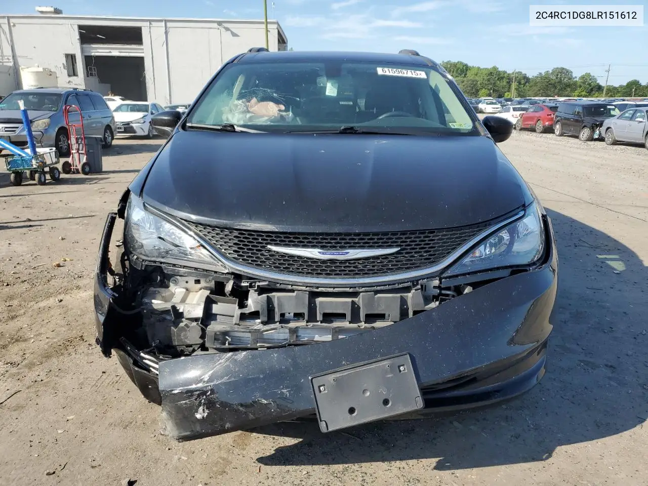 2020 Chrysler Voyager Lxi VIN: 2C4RC1DG8LR151612 Lot: 61596715