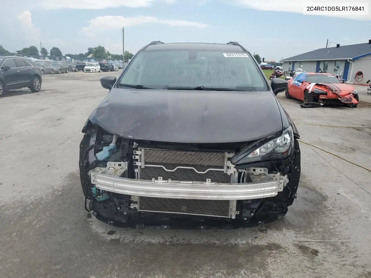 2020 Chrysler Voyager Lxi VIN: 2C4RC1DG5LR176841 Lot: 62317315