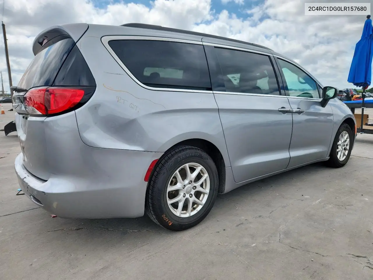 2020 Chrysler Voyager Lxi VIN: 2C4RC1DG0LR157680 Lot: 62698785