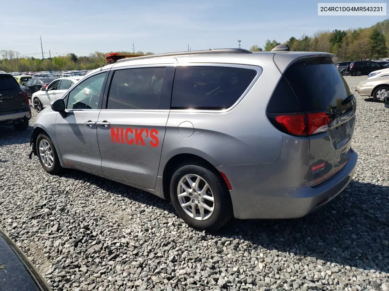 2021 Chrysler Voyager Lxi VIN: 2C4RC1DG4MR543231 Lot: 54542175