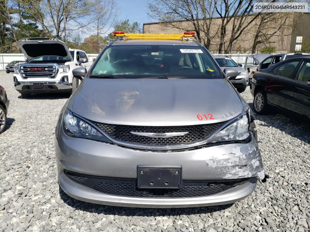 2021 Chrysler Voyager Lxi VIN: 2C4RC1DG4MR543231 Lot: 54542175