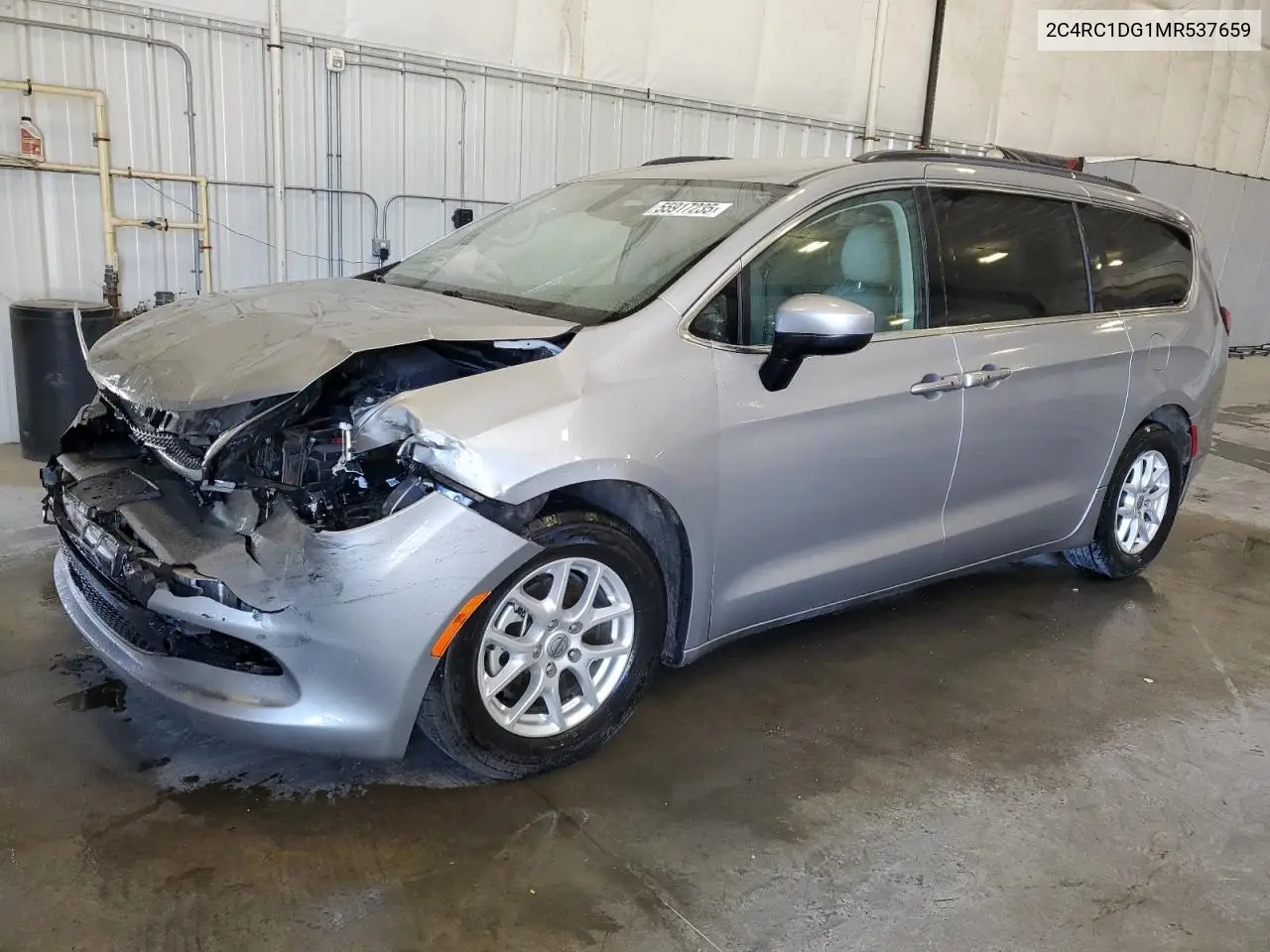 2021 Chrysler Voyager Lxi VIN: 2C4RC1DG1MR537659 Lot: 55917235