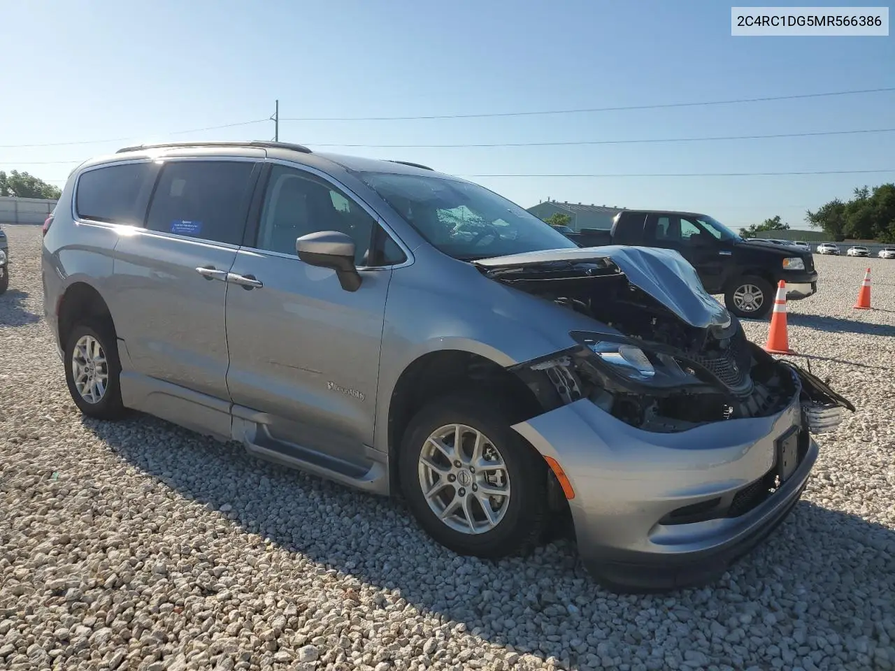 2021 Chrysler Voyager Lxi VIN: 2C4RC1DG5MR566386 Lot: 56552585