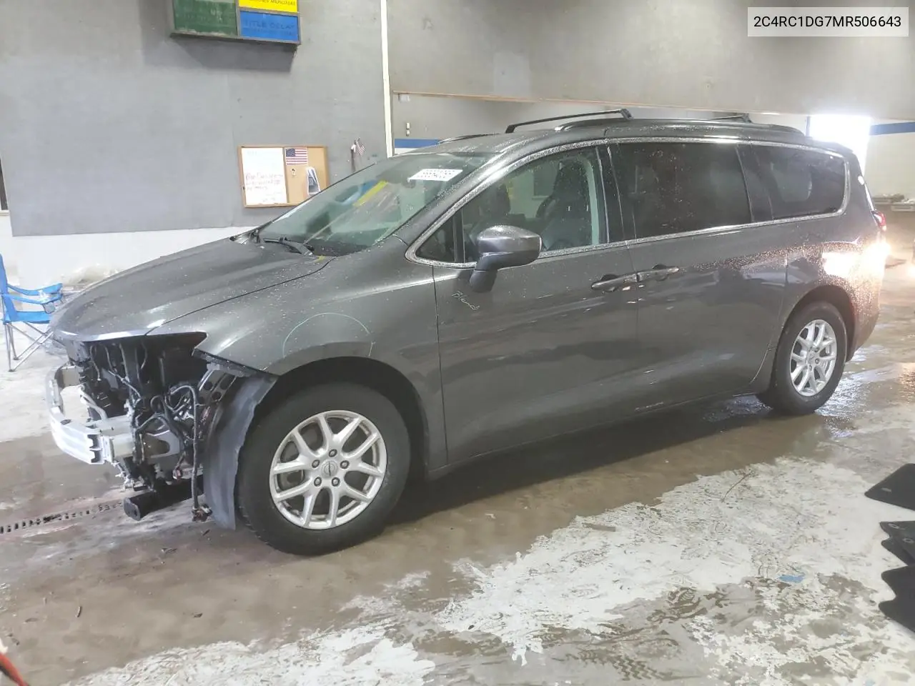 2021 Chrysler Voyager Lxi VIN: 2C4RC1DG7MR506643 Lot: 56864055