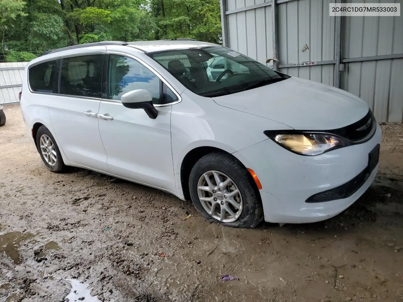 2021 Chrysler Voyager Lxi VIN: 2C4RC1DG7MR533003 Lot: 57575535