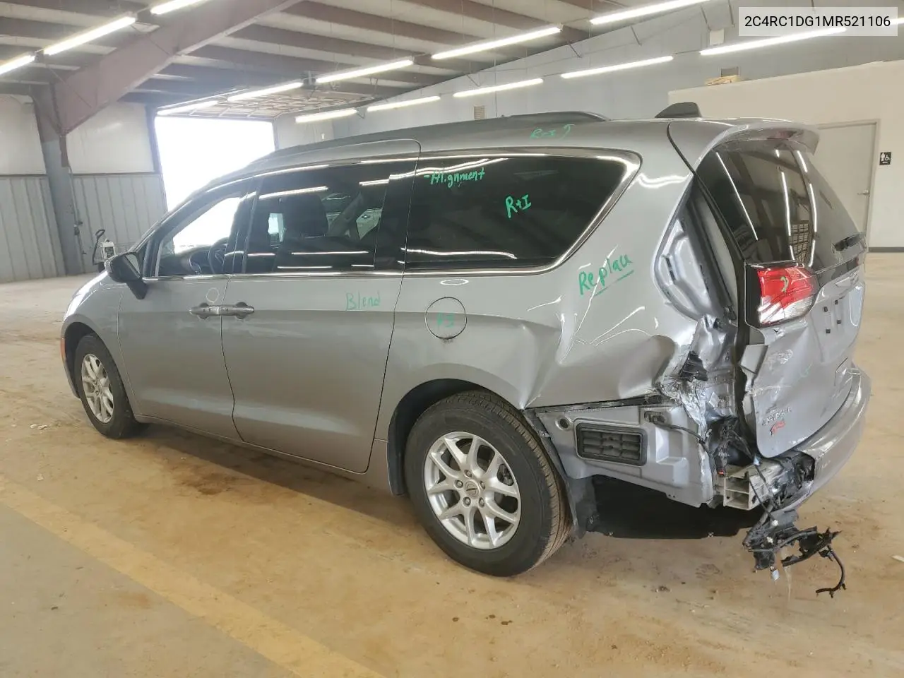 2021 Chrysler Voyager Lxi VIN: 2C4RC1DG1MR521106 Lot: 59984115