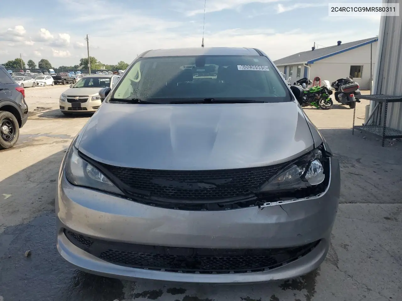 2021 Chrysler Voyager Lx VIN: 2C4RC1CG9MR580311 Lot: 60036985