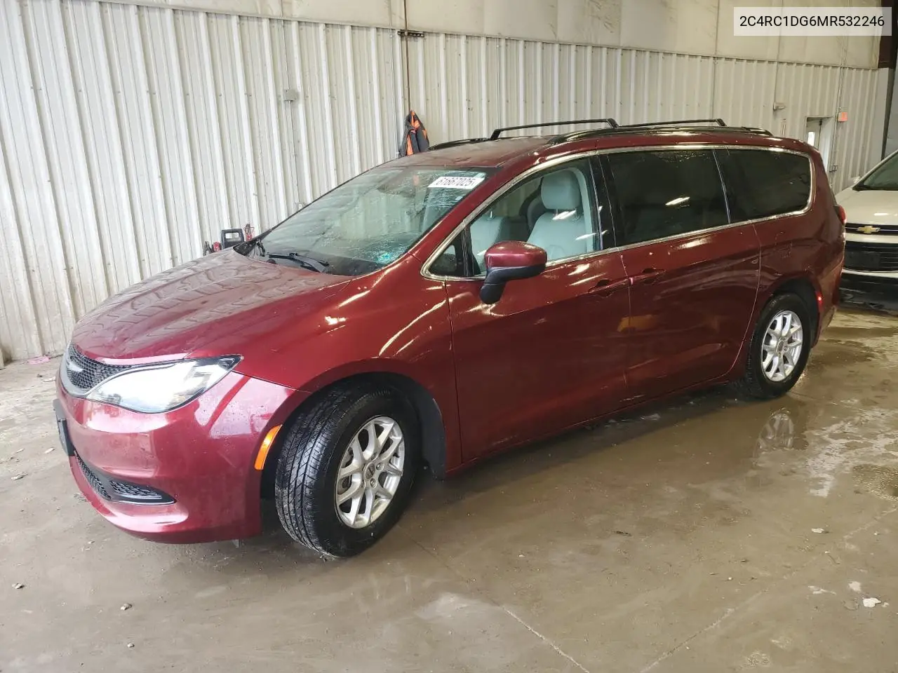 2021 Chrysler Voyager Lxi VIN: 2C4RC1DG6MR532246 Lot: 61667025