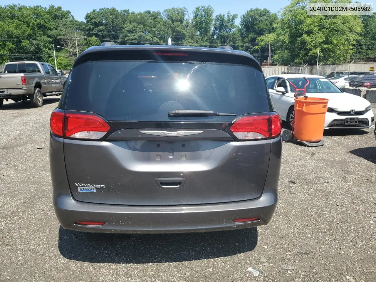 2021 Chrysler Voyager Lxi VIN: 2C4RC1DG2MR505982 Lot: 61819605