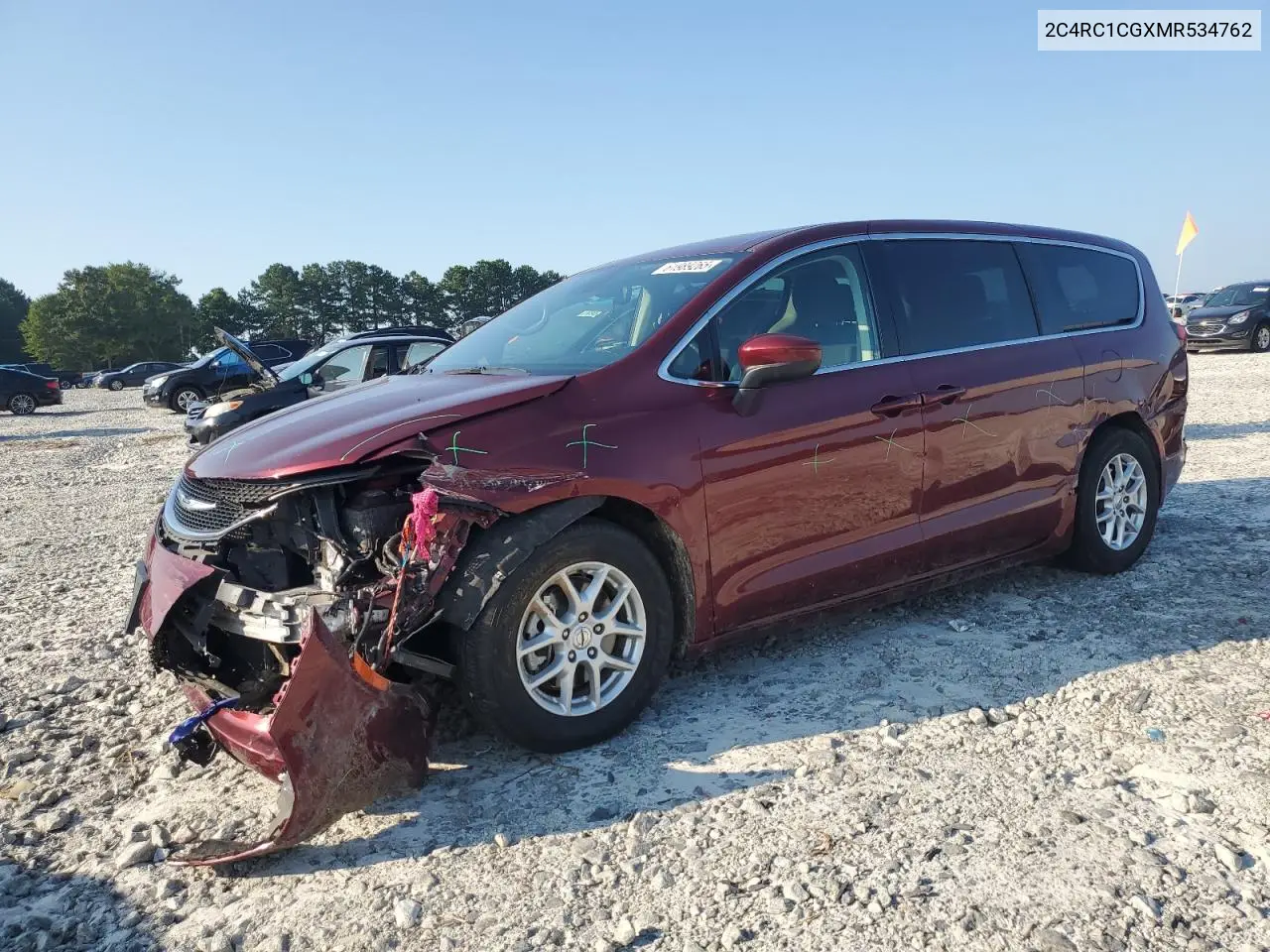 2021 Chrysler Voyager Lx VIN: 2C4RC1CGXMR534762 Lot: 61989265