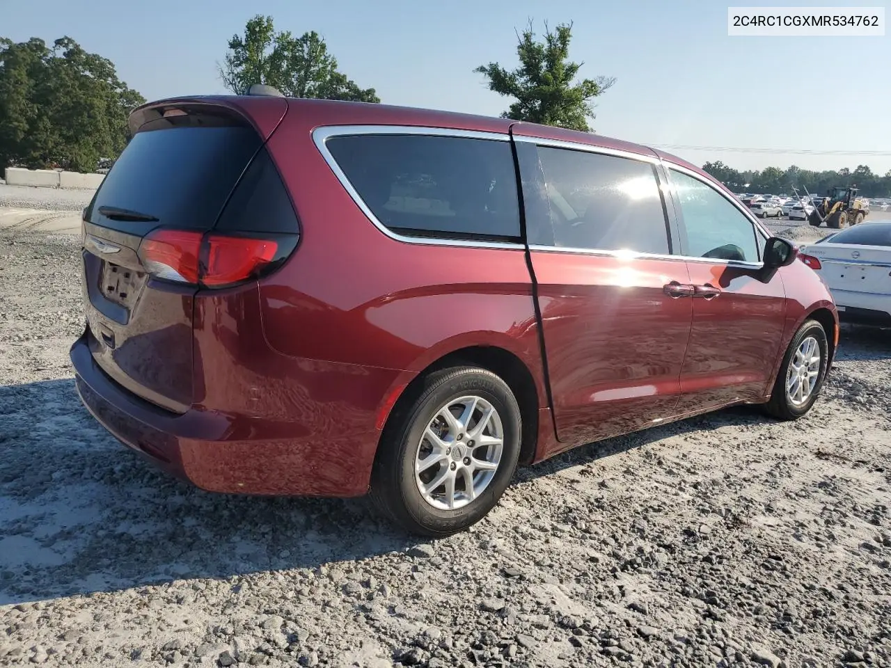 2021 Chrysler Voyager Lx VIN: 2C4RC1CGXMR534762 Lot: 61989265
