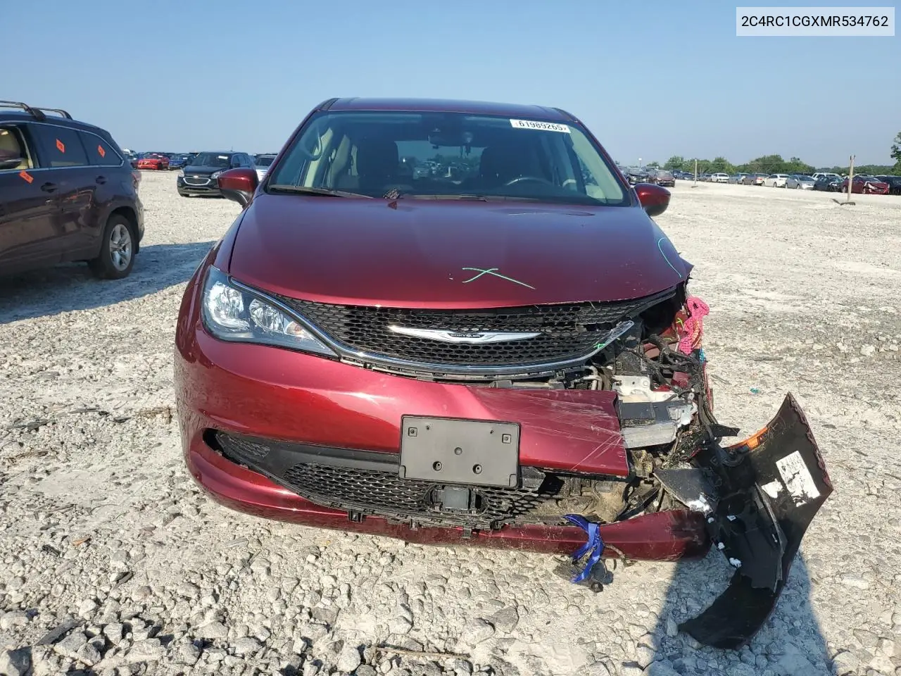 2021 Chrysler Voyager Lx VIN: 2C4RC1CGXMR534762 Lot: 61989265