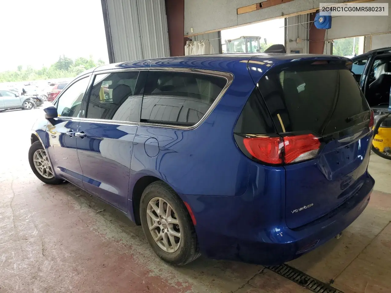 2021 Chrysler Voyager Lx VIN: 2C4RC1CG0MR580231 Lot: 62203405
