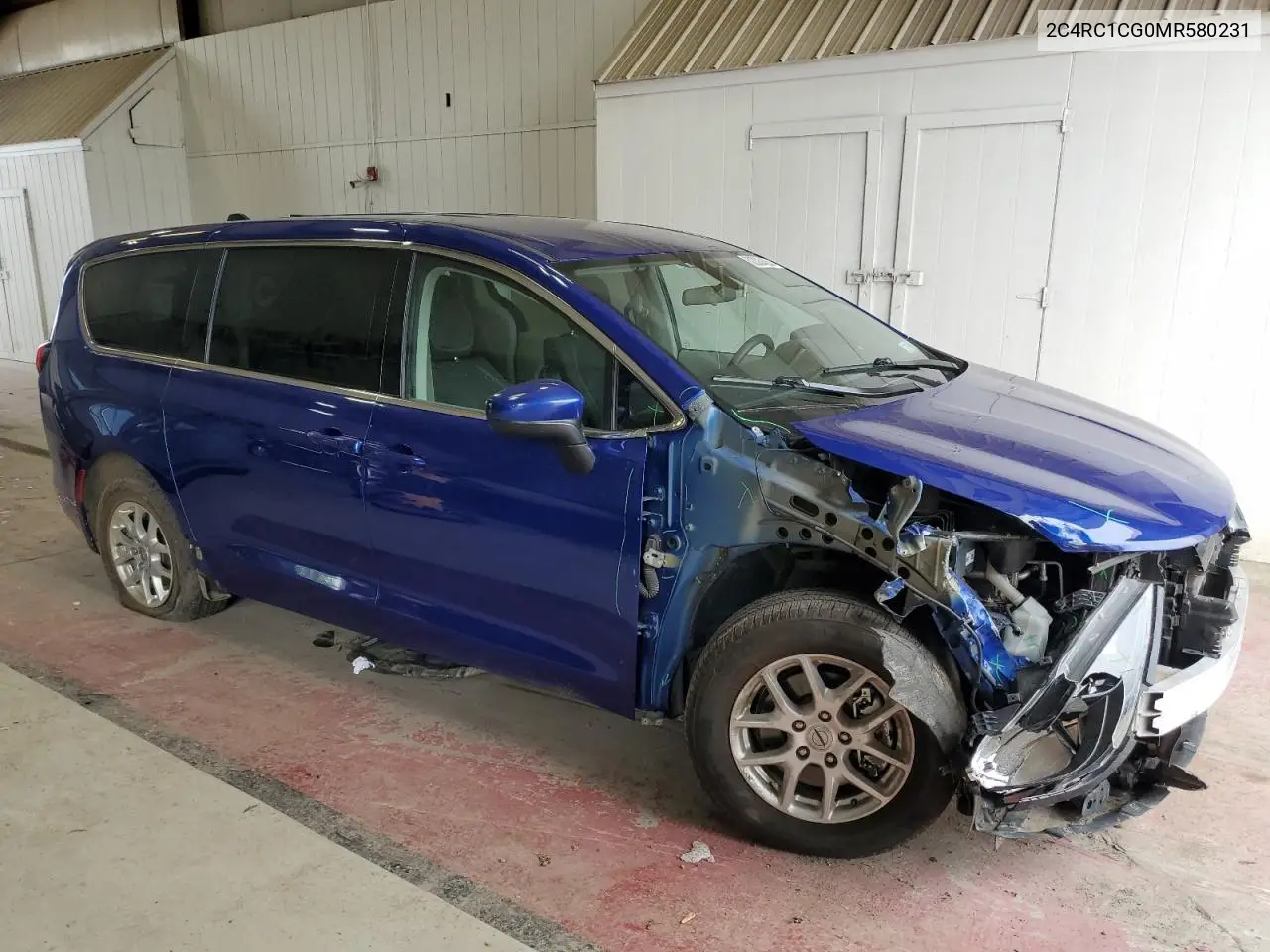 2021 Chrysler Voyager Lx VIN: 2C4RC1CG0MR580231 Lot: 62203405