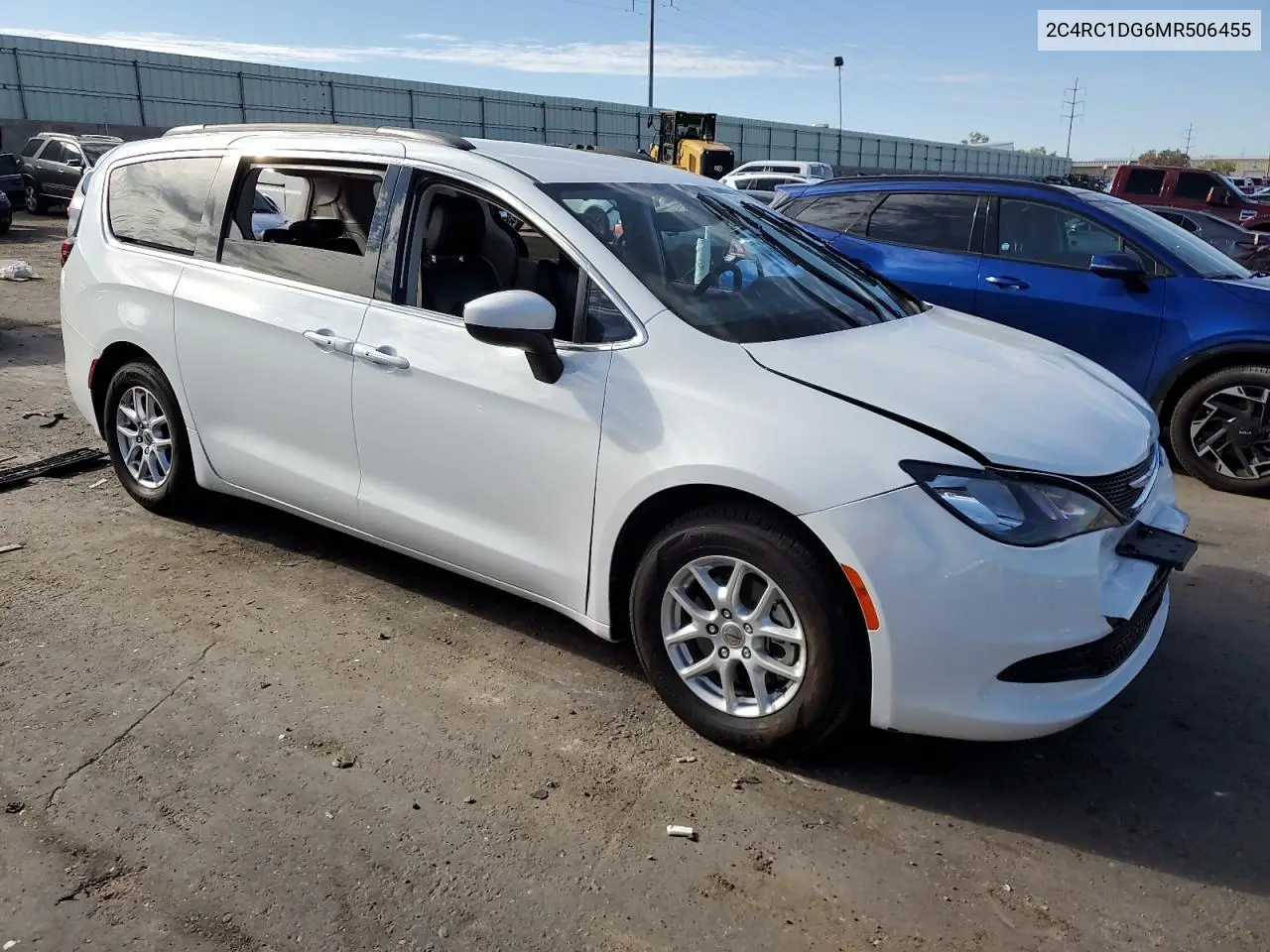 2021 Chrysler Voyager Lxi VIN: 2C4RC1DG6MR506455 Lot: 62417575