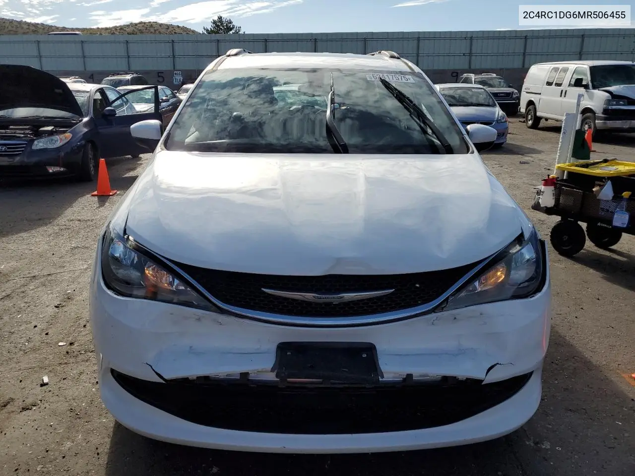 2021 Chrysler Voyager Lxi VIN: 2C4RC1DG6MR506455 Lot: 62417575