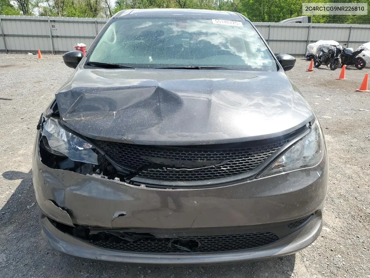 2022 Chrysler Voyager Lx VIN: 2C4RC1CG9NR226810 Lot: 55140725