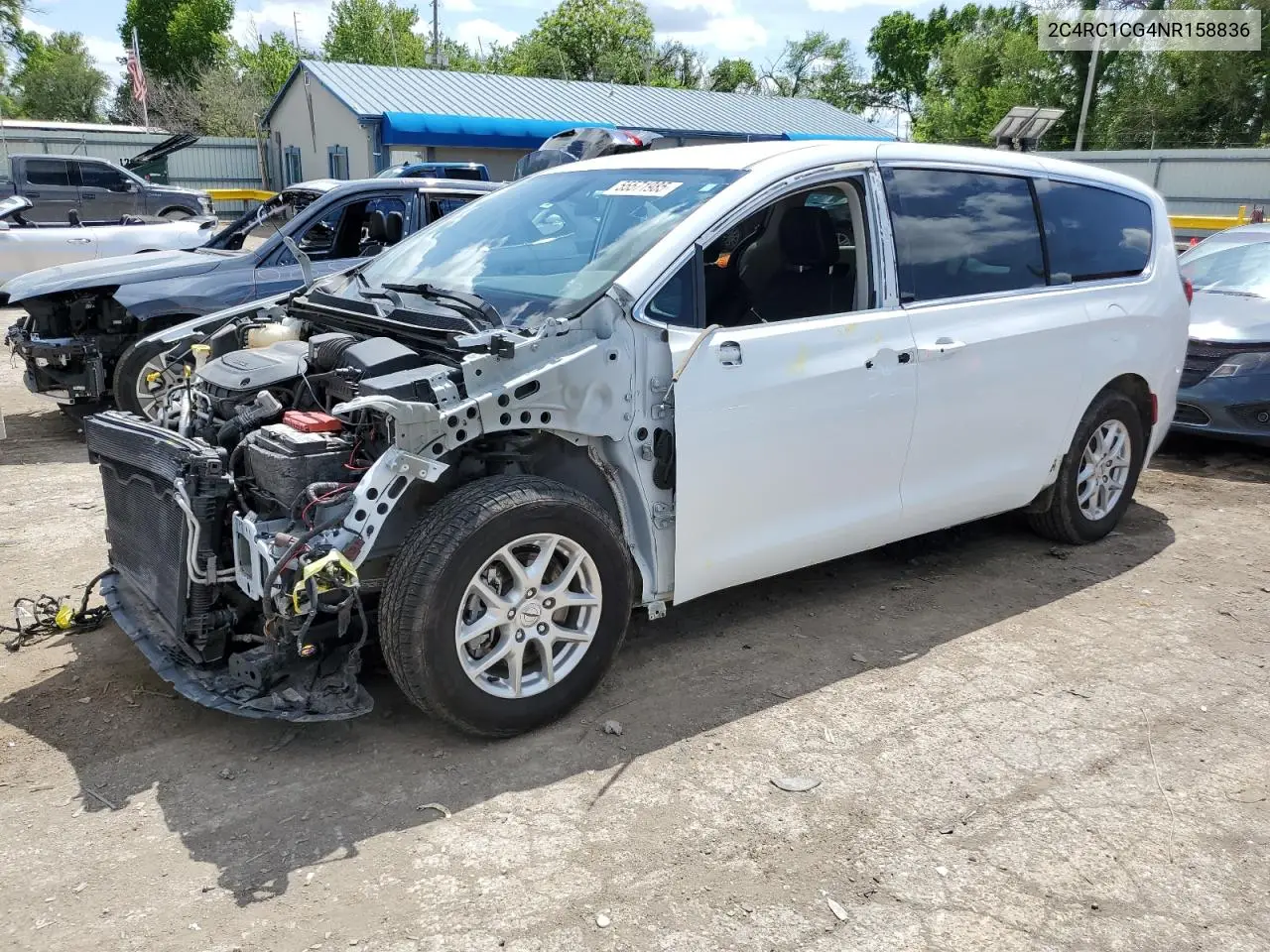 2022 Chrysler Voyager Lx VIN: 2C4RC1CG4NR158836 Lot: 55571985