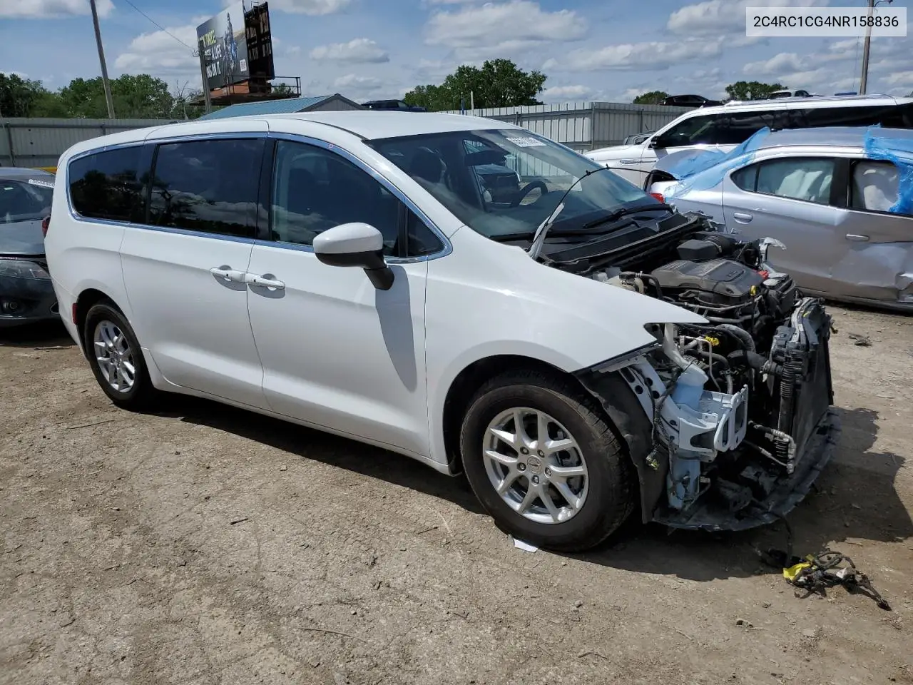 2022 Chrysler Voyager Lx VIN: 2C4RC1CG4NR158836 Lot: 55571985