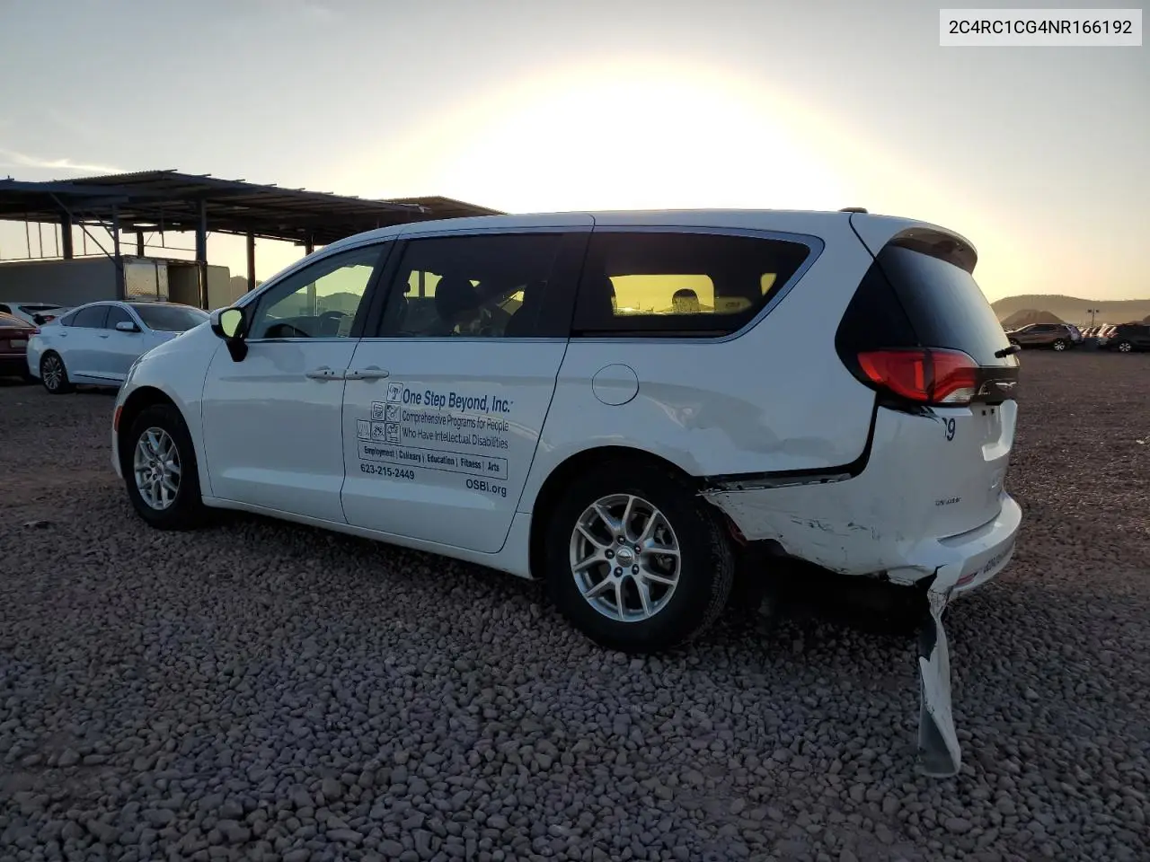 2022 Chrysler Voyager Lx VIN: 2C4RC1CG4NR166192 Lot: 60539945