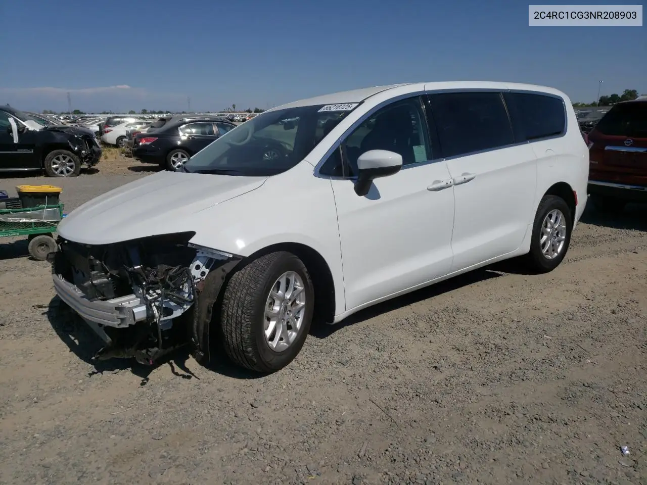 2022 Chrysler Voyager Lx VIN: 2C4RC1CG3NR208903 Lot: 65218725