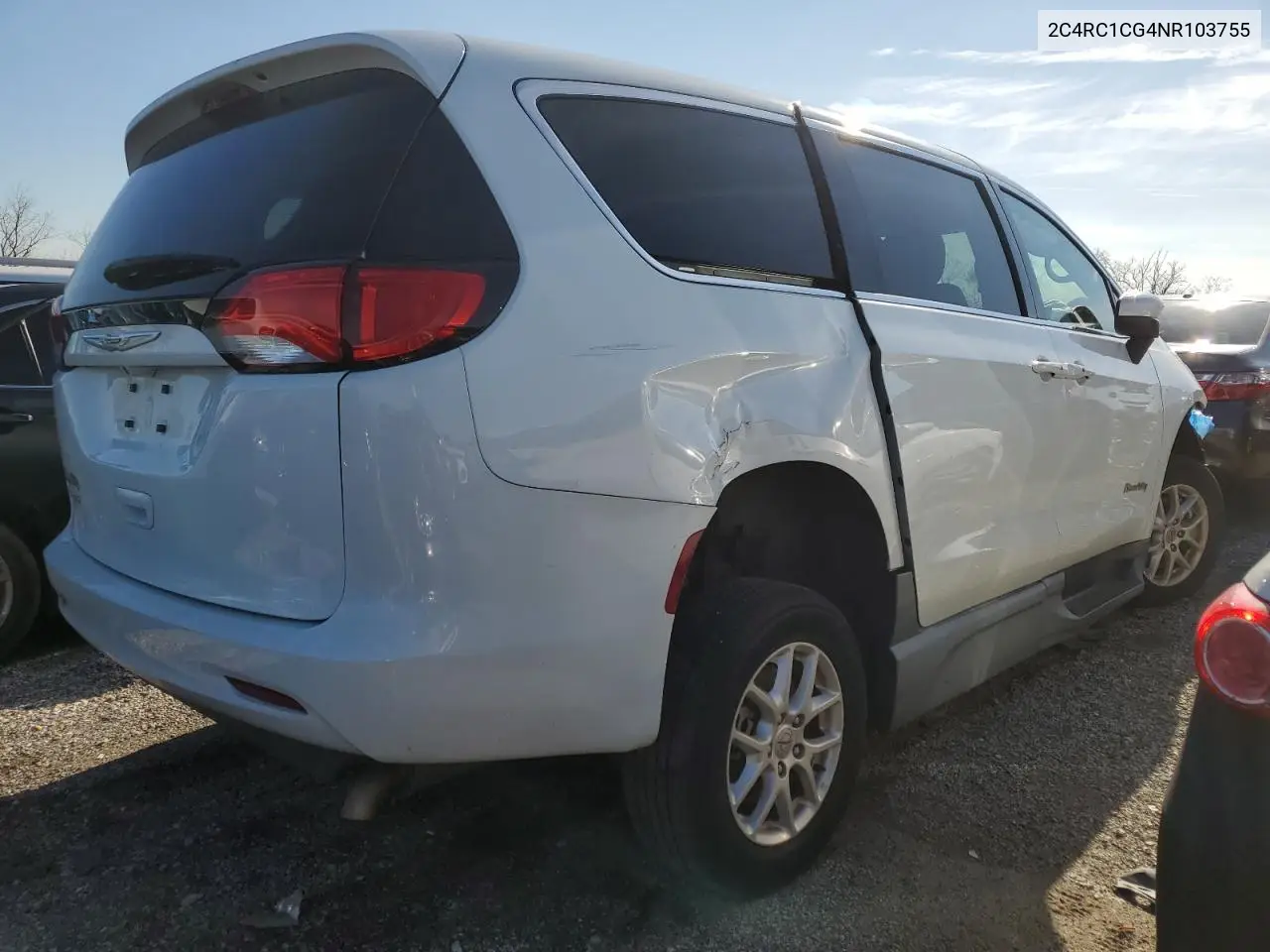 2022 Chrysler Voyager Lx VIN: 2C4RC1CG4NR103755 Lot: 81539104