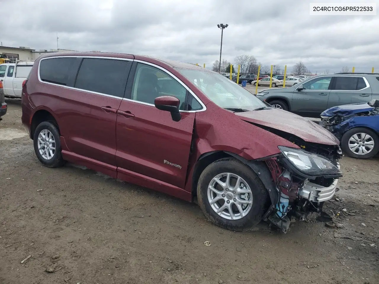 2023 Chrysler Voyager Lx VIN: 2C4RC1CG6PR522533 Lot: 49839835