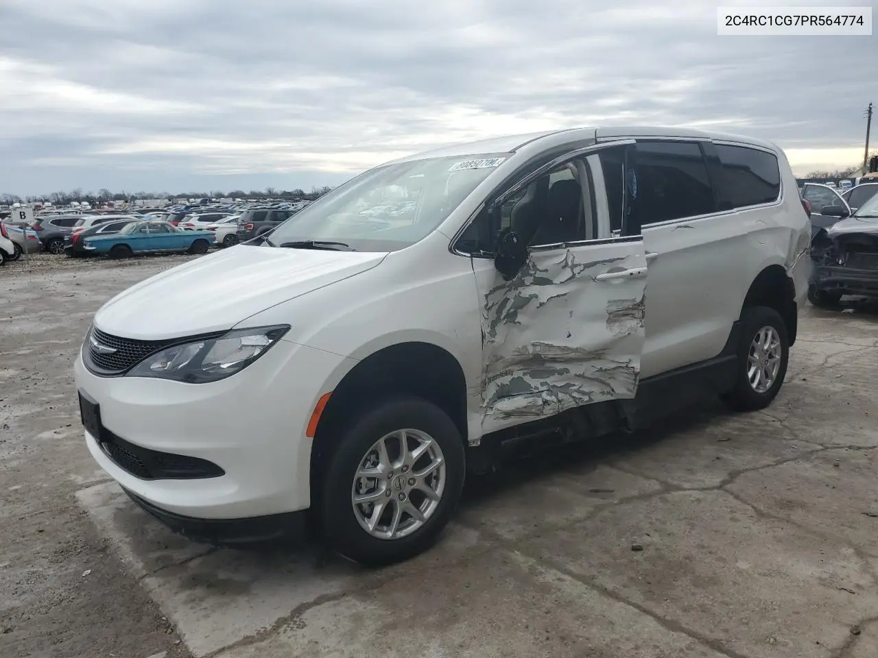 2023 Chrysler Voyager Lx VIN: 2C4RC1CG7PR564774 Lot: 80850704