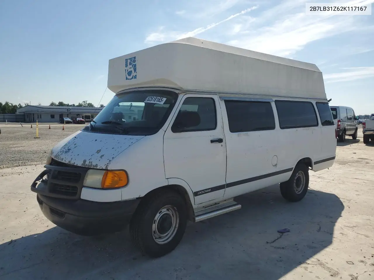 2002 Dodge Ram Van B3500 VIN: 2B7LB31Z62K117167 Lot: 62618165