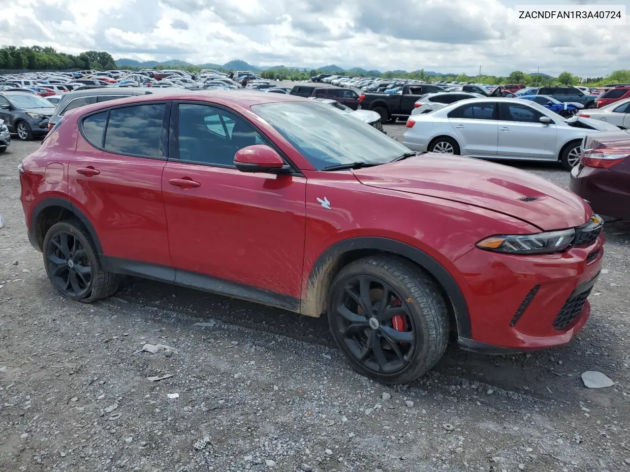 2024 Dodge Hornet Gt VIN: ZACNDFAN1R3A40724 Lot: 56855215