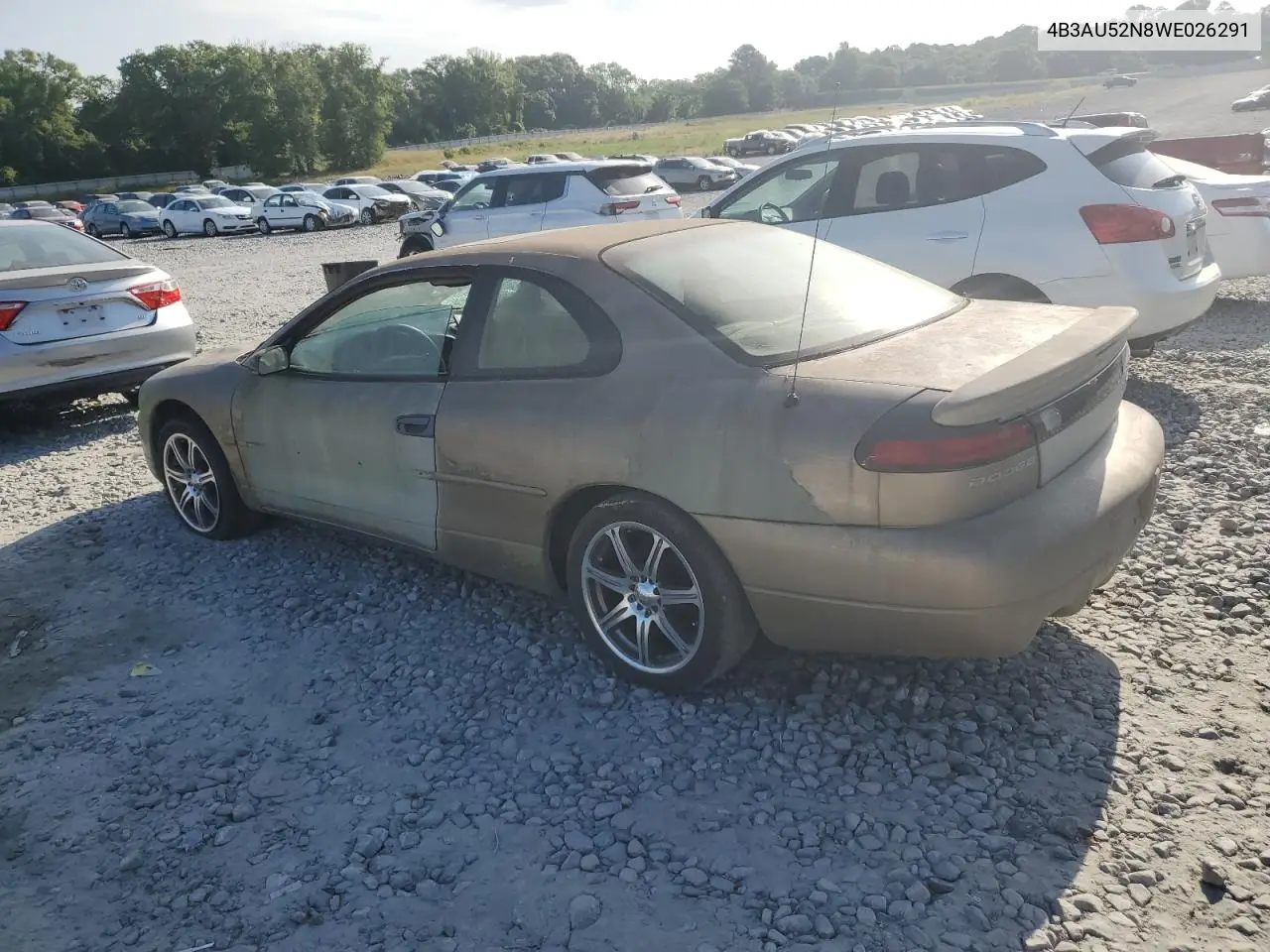 1998 Dodge Avenger Es VIN: 4B3AU52N8WE026291 Lot: 55437335