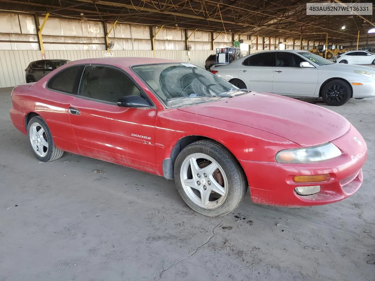 1998 Dodge Avenger Es VIN: 4B3AU52N7WE136331 Lot: 69936094
