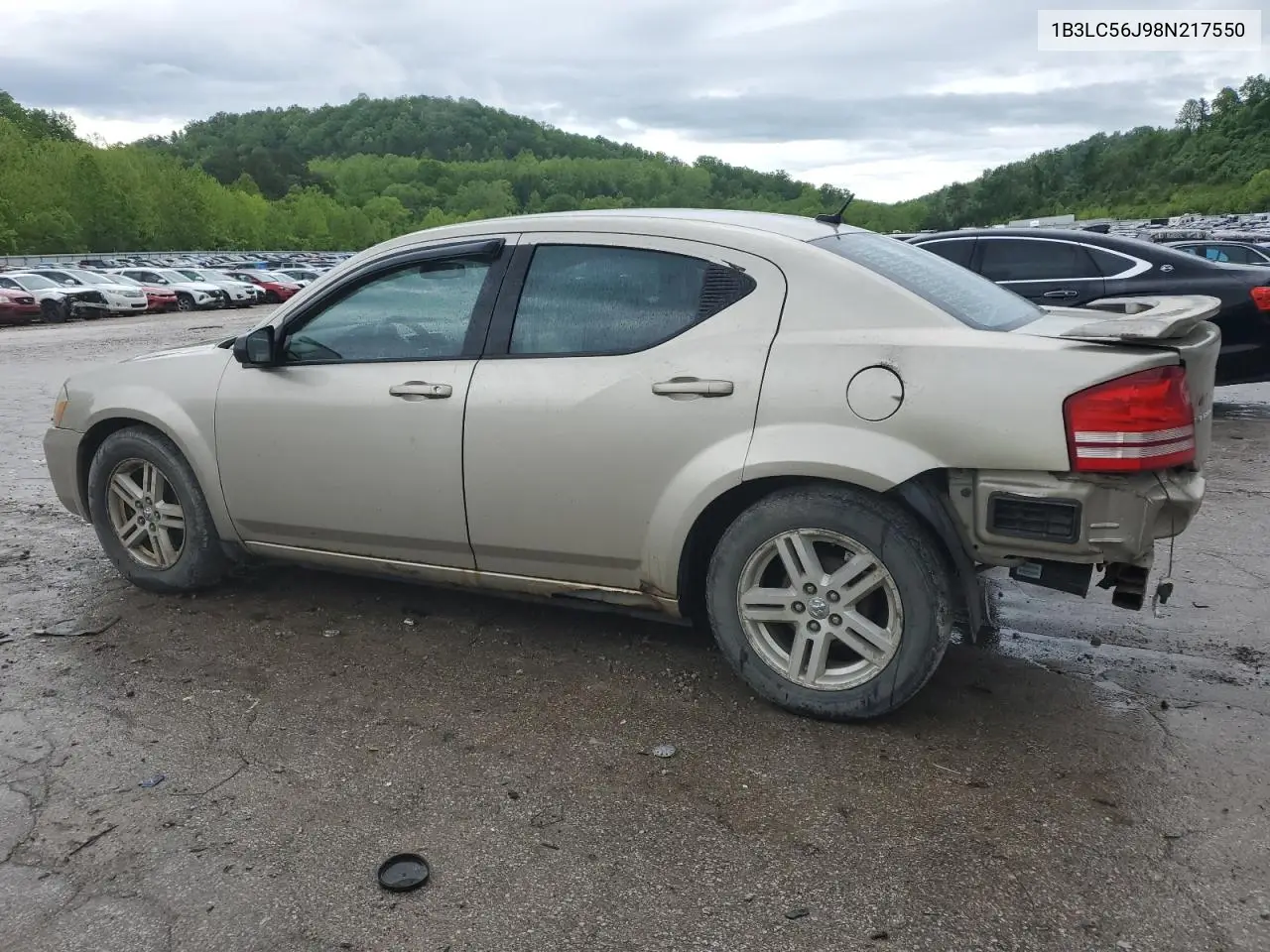 2008 Dodge Avenger Sxt VIN: 1B3LC56J98N217550 Lot: 56066755