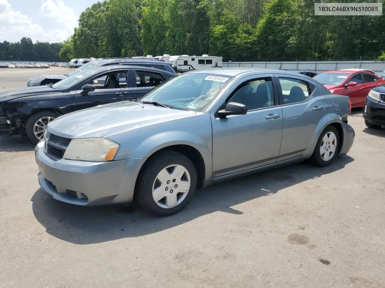 2009 Dodge Avenger Se VIN: 1B3LC46BX9N510085 Lot: 62255465