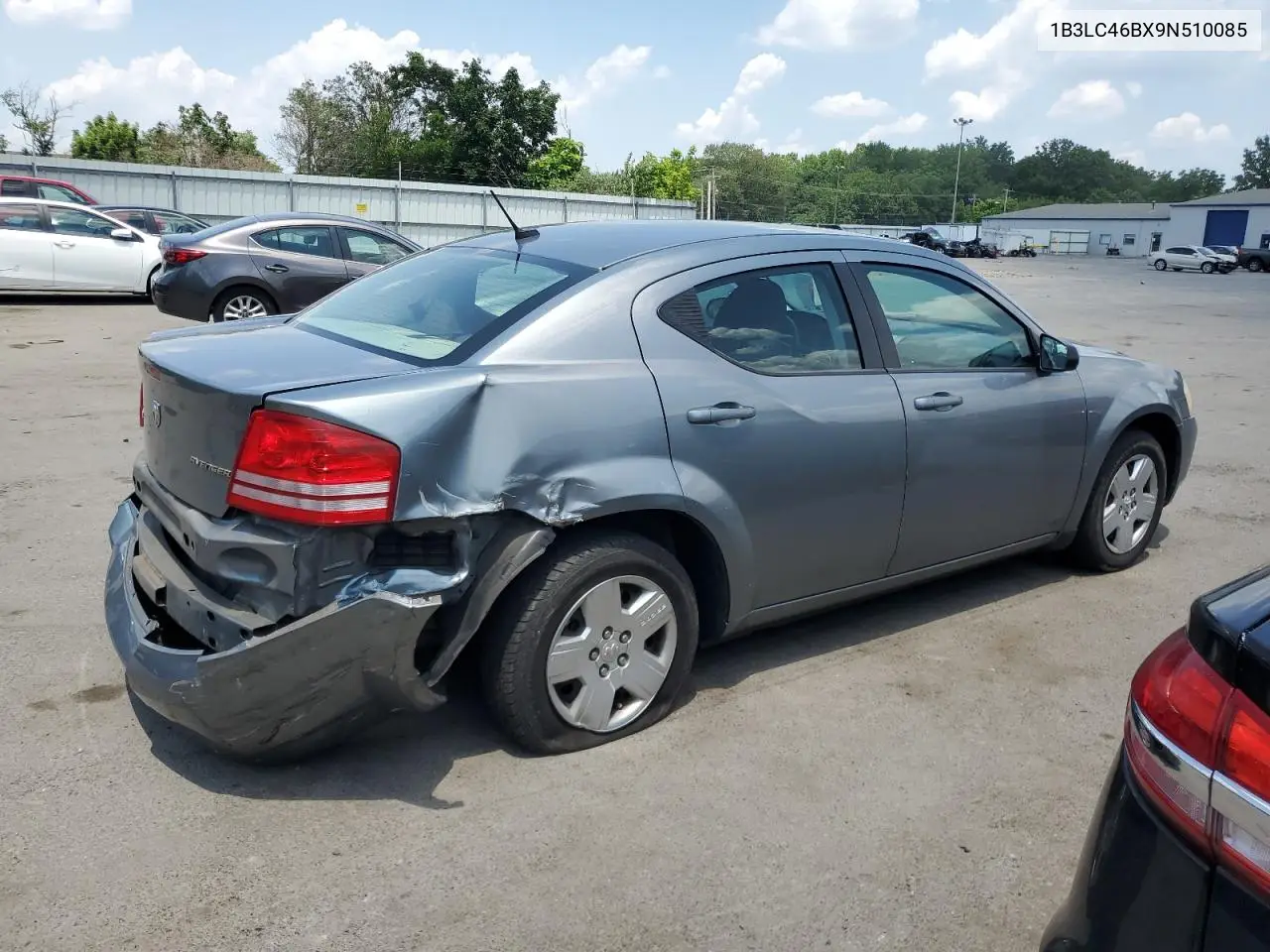 2009 Dodge Avenger Se VIN: 1B3LC46BX9N510085 Lot: 62255465