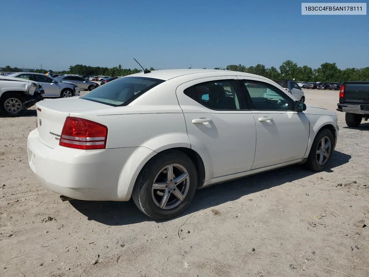 2010 Dodge Avenger Sxt VIN: 1B3CC4FB5AN178111 Lot: 56984315